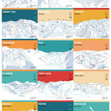 NZ Ski Maps - A3 Print