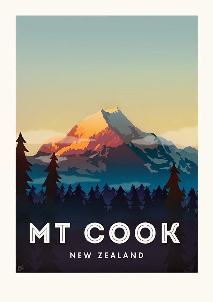 Mt Cook - A4 Print