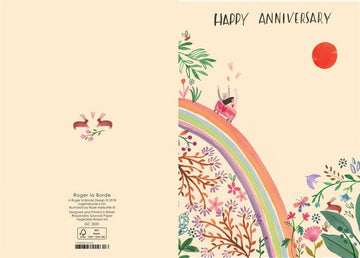 Anniversary Rainbow Card