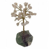 Rose Quartz Gem Tree Single
