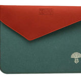 Ecofelt Laptop Bag - Pohutukawa Teal & Red