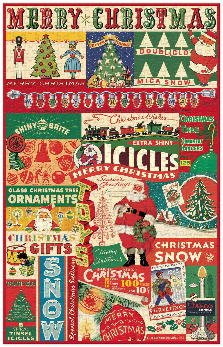 Vintage Christmas 500 PCE Vintage Puzzle