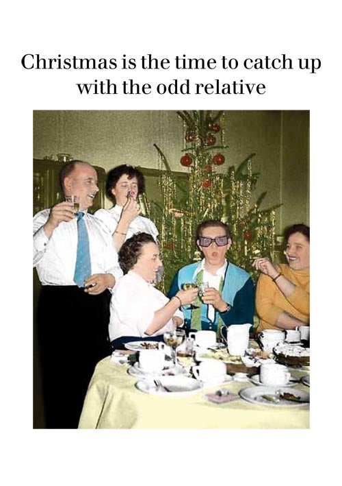 Odd Relative - Christmas Card