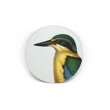 Hushed Bird - Kingfisher Blue - Coaster