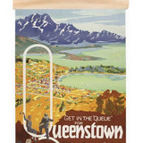 Queue for Queenstown - Mini Wall Chart