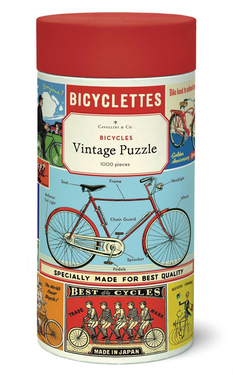Bicycles 1000 Pce - Vintage Puzzle