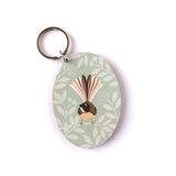 Fantail (Eggshell) Keytag