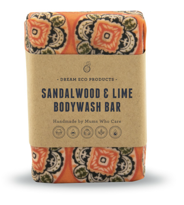 Body Wash Bar - Sandalwood & Lime