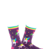 Junior Crew Sock - Winging It /Age 7-10