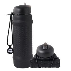 Rolla Collapsible Bottle - Black