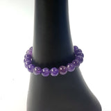 Amethyst 8mm Bead Bracelet