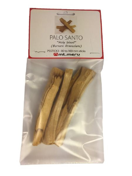 Palo Santo Holy Wood Sticks - Pack Of 3