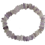 Lavender Amethyst Chip Bracelet