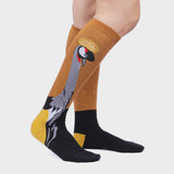 Women's Knee High Socks - Crowned Crane