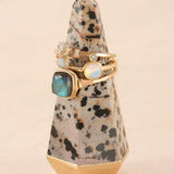 Ring Cone Dalmatian Jasper
