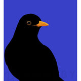 Blackbird (Purple) Keytag