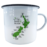 Tiki Tour Enamel Mug - Large