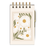 Daisy Spiral Notepad With Pen