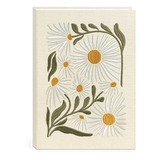 Daisy Embroidered - Fabric Journal