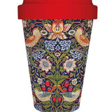 Strawberry Thief Bamboo Travel Mug