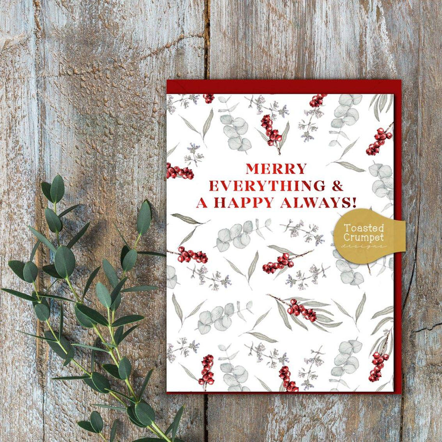 Merry Everything - Christmas Mini Card