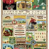 Camping 1000 Pce Vintage Puzzle