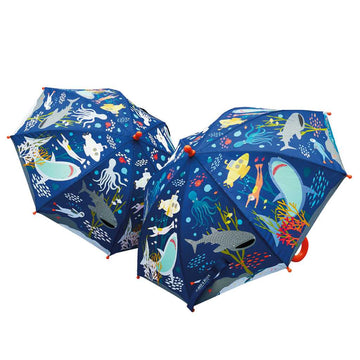 Deep Sea Colour Change Umbrella