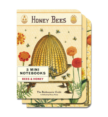 Bees & Honey Notebooks Mini Set of 3