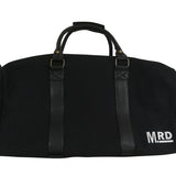 Piha Canvas Overnight Bag - Black