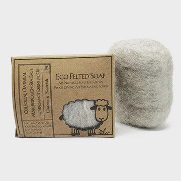 Eco Felted Soap - Colloidal Oatmeal & Sea Salt