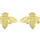 Tiny Honey Bee Studs - Gold