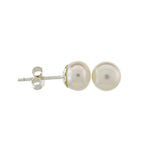 Pearl Stud Earrings - 7.5mm