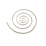 Spiral Twist Sliver Earring
