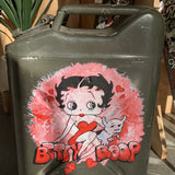 Hand Painted Jerry Can - Betty Boop