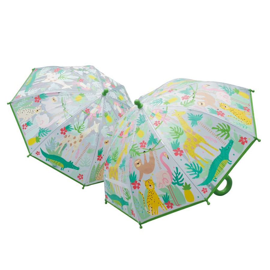 Jungle Colour Change Umbrella