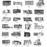 Baches and Cribs - A3 Print