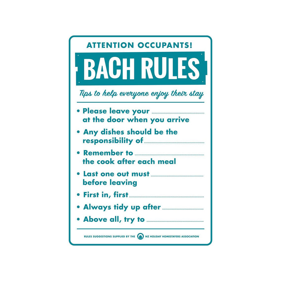 Glenn Jones - Bach Rules Sign