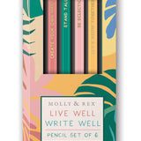 Palms Villa Live Well - Boxed Pencils