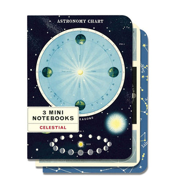 Celestial Set of 3 - Mini Notebooks