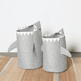 Mr Sharkie Felt Bin - LARGE