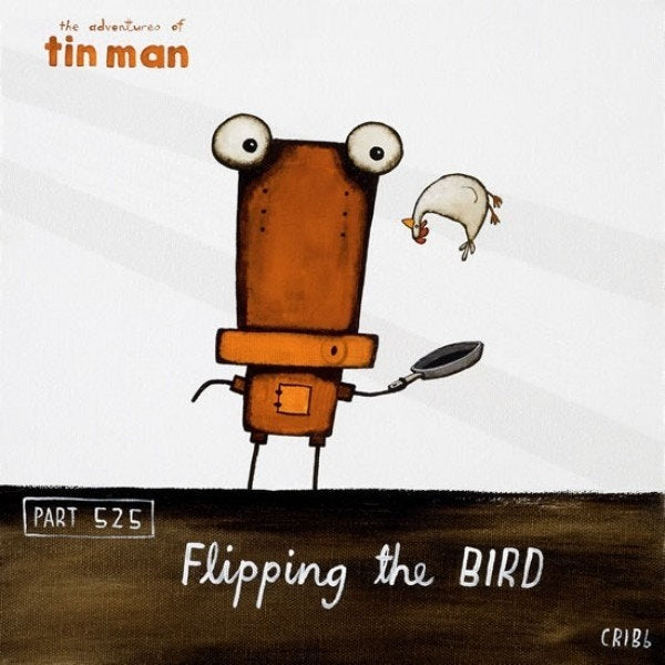 Flipping The Bird - Box Frame