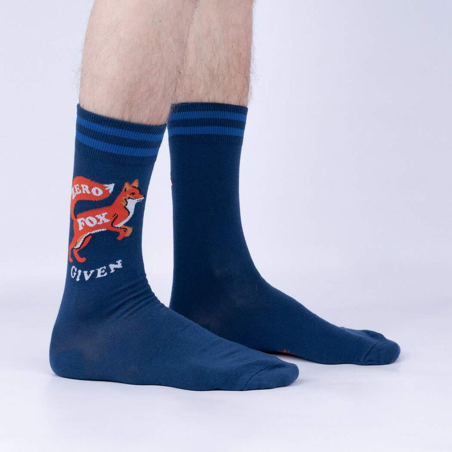 Men's Crew Socks - Zero Fox Given
