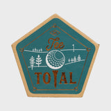 Ceramic Golf Coasters - Set Of 4