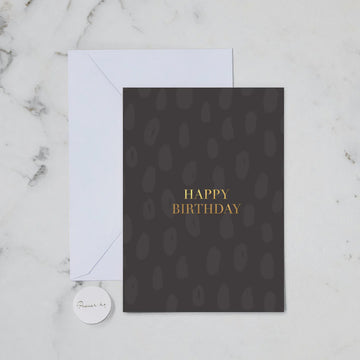 Happy Birthday Leopard - Card