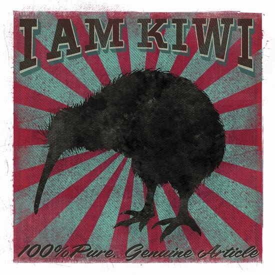 I Am Kiwi - Mattboard