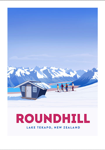 Round Hill - A4 Print