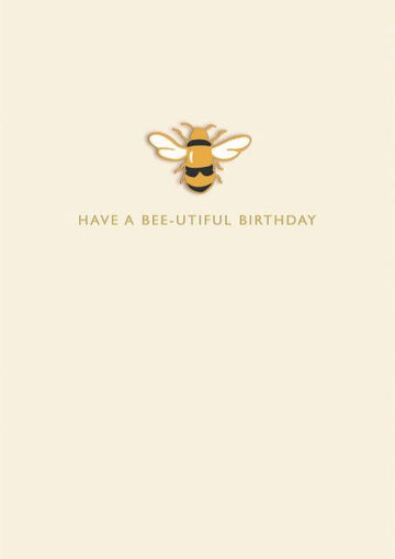 Bee-utiful Birthday Pin Card