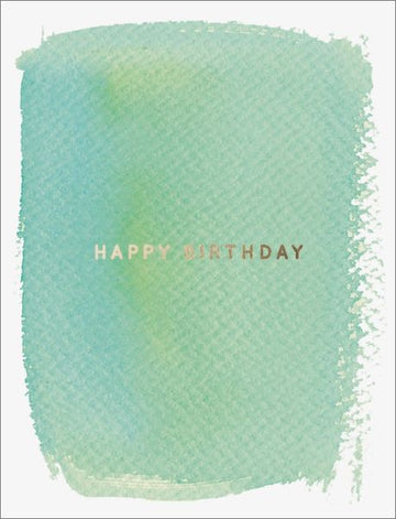 Minty Fresh Birthday Foil Card