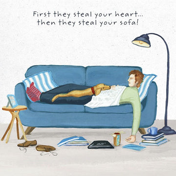 First They Steal Your Heart - Card