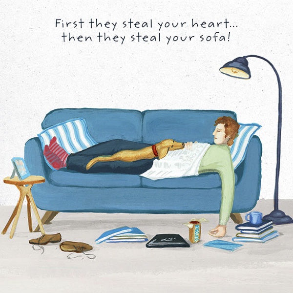 First They Steal Your Heart - Card